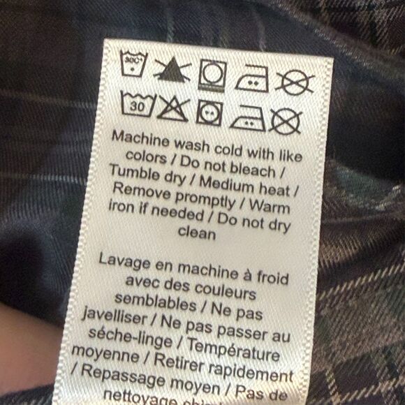 UNTUCKit Shirt Mens XL Gray Plaid Devitt WF Long Sleeve Button Down Cotton Soft - Picture 2 of 10